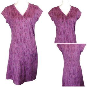 Athleta Purple Casual Summer Dress MP NWOT